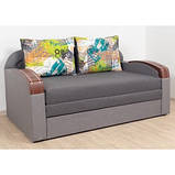 Диван софа викатний Кубус 1,2 (Вірконі/Virkoni) 1480х1020х850 мм сп.1200х1960 мм, фото 5