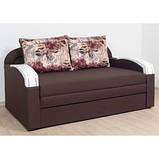 Диван софа викатний Кубус 1,2 (Вірконі/Virkoni) 1480х1020х850 мм сп.1200х1960 мм, фото 6