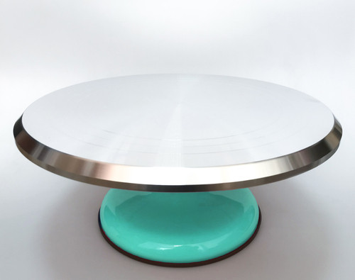 Столик поворотний на підшипнику Метал (морська хвиля) Д=30, фото 1