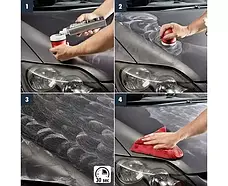Кольорова поліроль із воском сірий 250 мл SONAX Polish&Wax Color NanoPro, фото 4