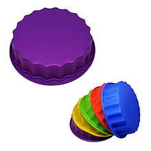 Силіконова форма MagicKitchen №074 Пиріг хвилястий 27.5х6 см