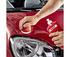 Кольорова поліроль із воском червоний 250 мл SONAX Polish&Wax Color NanoPro, фото 3