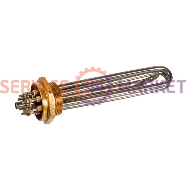 Блок тенів 2500 W 220 V (нержав.), L = 185 mm гайка 1,5" (48 mm) для електричного котла SANAL, фото 1