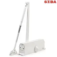 Доводчик дверей SIBA SB-1015 EN5 80-120 кг белый без фиксации