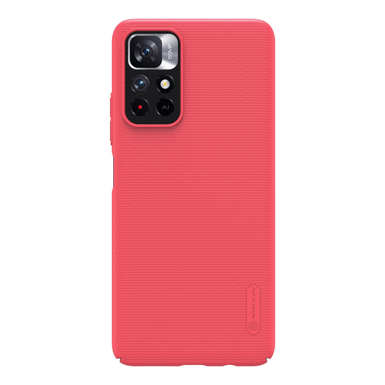 Захисний чехол Nillkin для Poco M4 Pro 5G / Xiaomi Redmi Note 11 5G/ 11T 5G(Super Frosted Shield) Red Червоний, фото 1