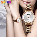 Наручний жіночий годинник Skmei 1311 Золотисті, фото 7