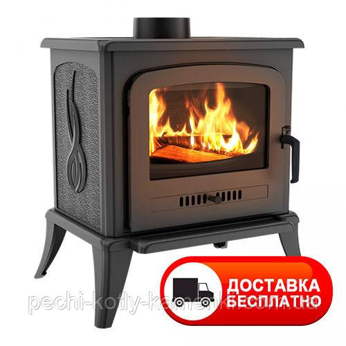 Чавунна піч Kratki Koza K7 з турбіною Turbofan
