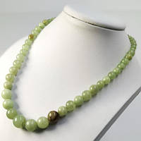 Буси Зелений Онікс перехід кулька 6-14 мм довжина 45 см