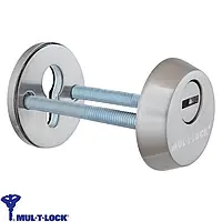 Броненакладка Mul-t-Lock SL3-M6x100 BN нержавеющая сталь