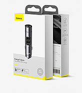 Автомобільний FM-модулятор BASEUS 2USB 3.1 A 15W Energy Column Car Wireless MP3 Charger (темно-сірий), фото 8