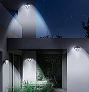 Фасадна LED лампа Baseus Energy Series Solar Human Body Induction з датчиком руху і сонячною панеллю, фото 3