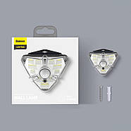 Фасадна LED лампа Baseus Energy Series Solar Human Body Induction з датчиком руху і сонячною панеллю, фото 9