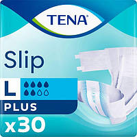 Підгузки для дорослих Tena Slip Plus Large 6 крапель 92-144 см. (30 шт.)