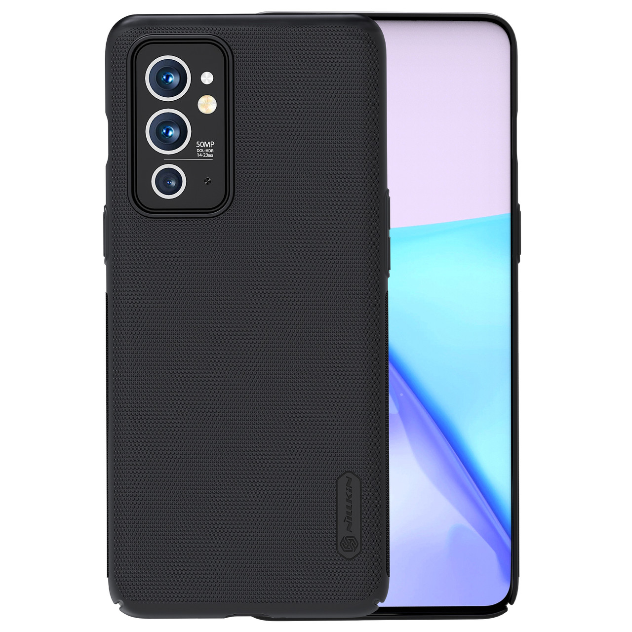 Захисний чехол Nillkin для OnePlus 9RT (Super Frosted Shield) Black Чорний