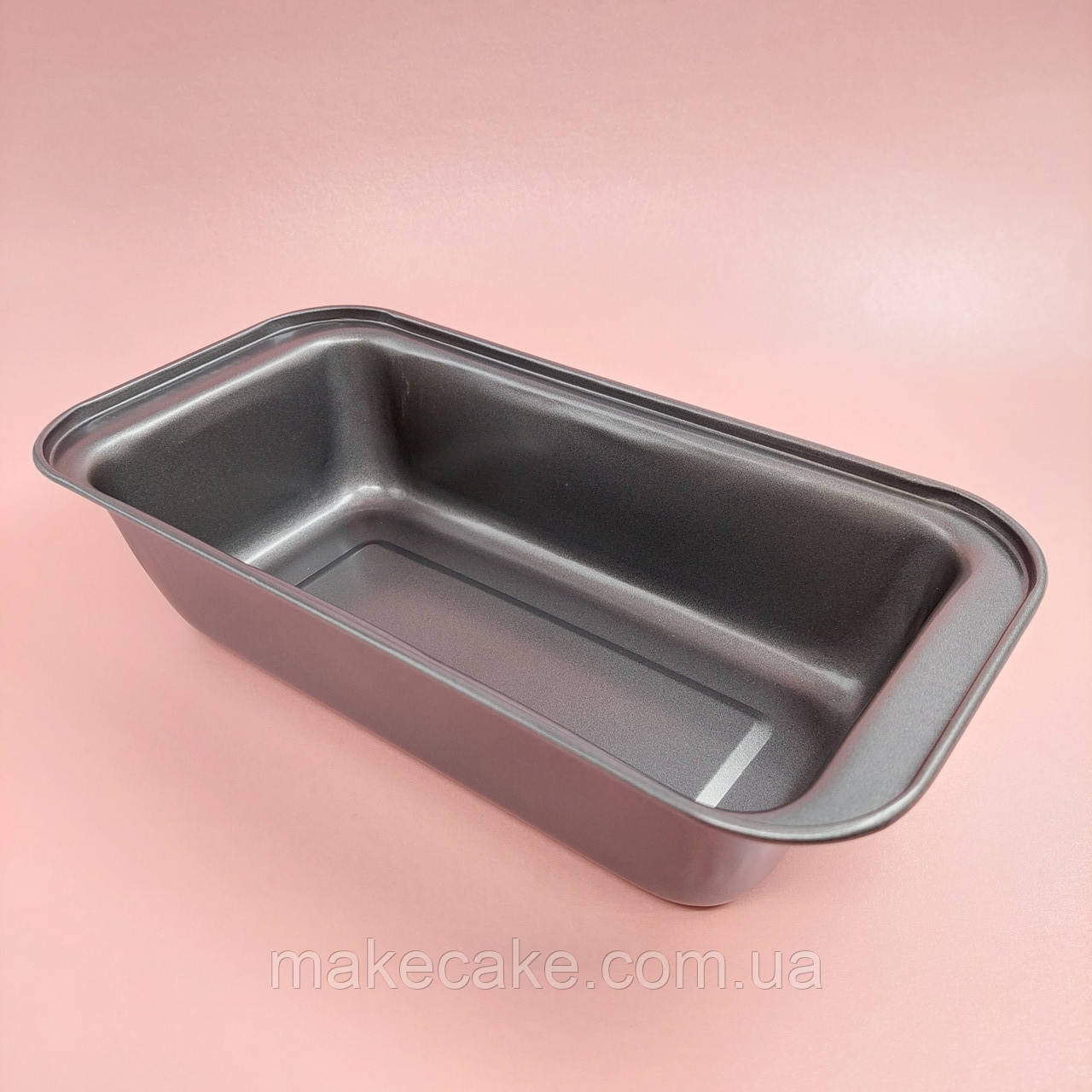 Залізна форма для випічки Кексу (хліба) прямокутна 13х25х6.5 см, фото 1