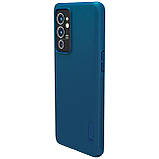 Захисний чехол Nillkin для OnePlus 9RT (Super Frosted Shield) Blue Синій, фото 6