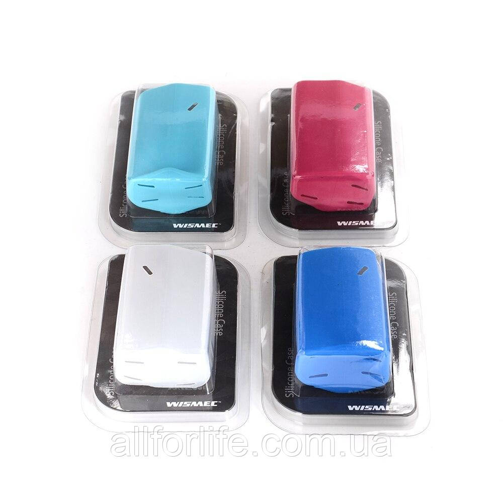 Силіконовий чохол для бокс мода Wismec Reuleaux RX200 Silicone Case Original Version рожевий