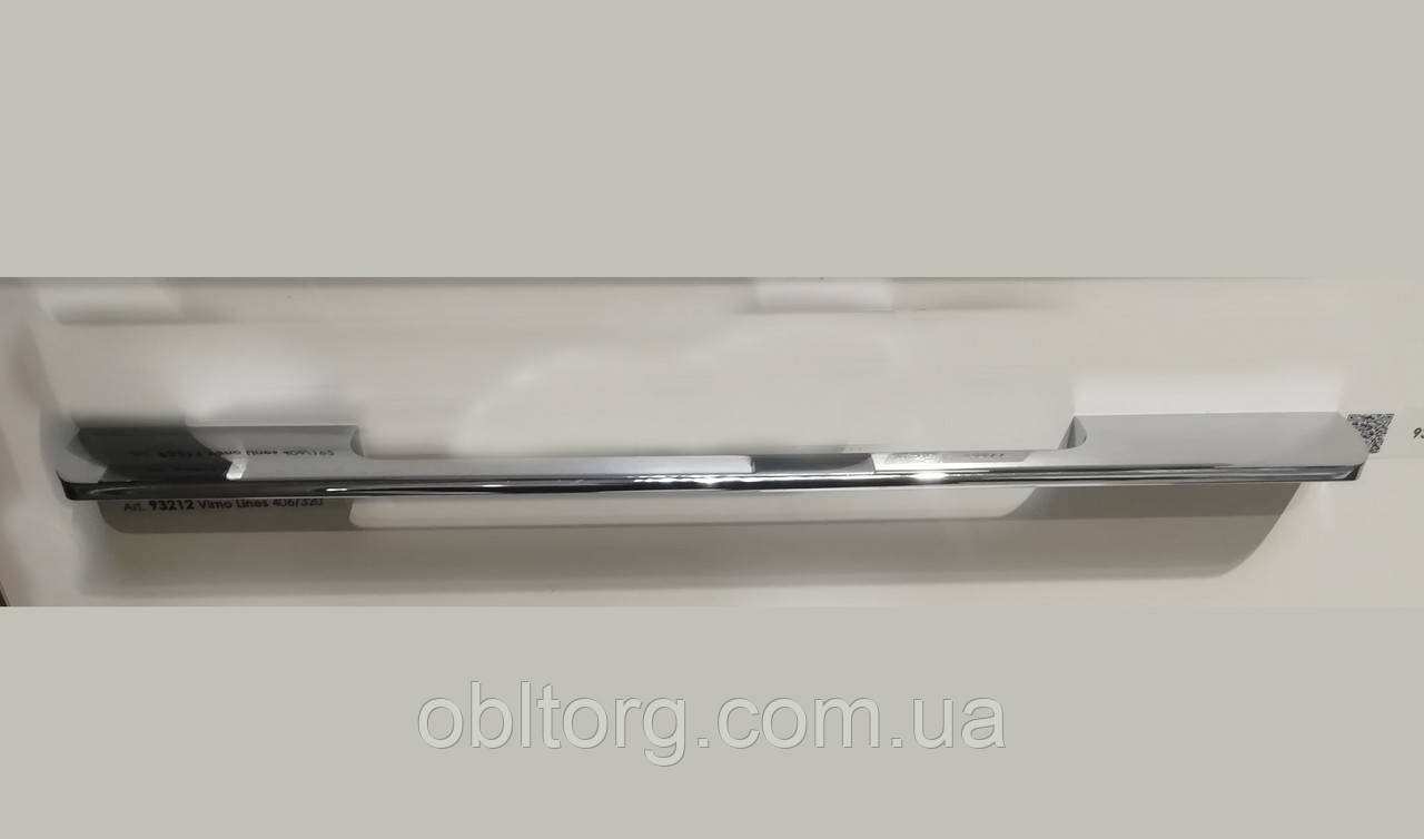 Ручка меблева профільна Virno Lines 406 хром 320, фото 1