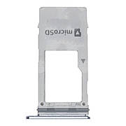 Тримач сім карти 1 Samsung A530F Galaxy A8 2018 сірий Сервісний оригінал з розбірки