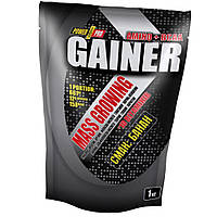 Высокоуглеводный гейнер для набора массы Power Pro Mass Growing Gainer 1 кг