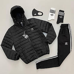 Костюм Adidas куртка чоловічий спортивний комплект весняний осінній адідас