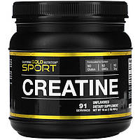 Креатин California GOLD Nutrition, SPORT "Creatine" без вкуса, в порошке, 90 порций (454 г)