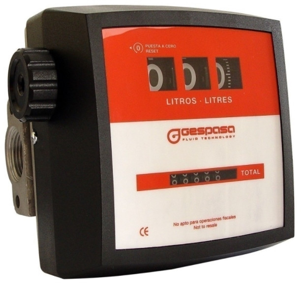 Лічильник обліку витрати дизпалива та AdBlue сечовини 10-90 л/хв. Gespasa AG-80А (Іспанія)