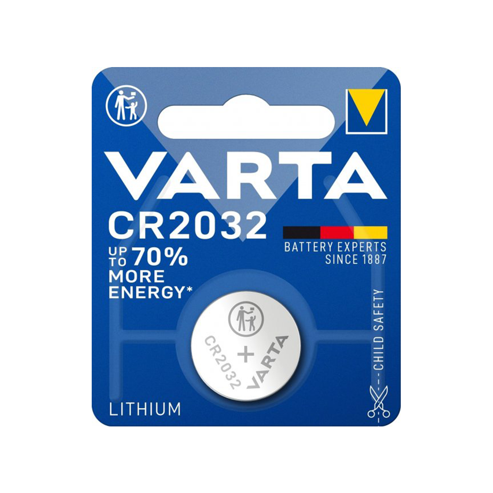 Батарейка CR2032 Varta Lithium - фото 1 - id-p467326167