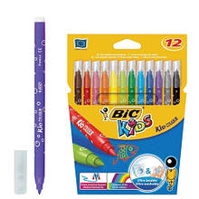 Фломастери "BIC" 12кол "Кід Кулер", шт