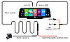 DVR E98 Відеореєстратор на торпеду - 2 камери / GPS / 10" IPS Екран / 4Ядра / 32Gb / 2Gb Ram / Android /4G, фото 7