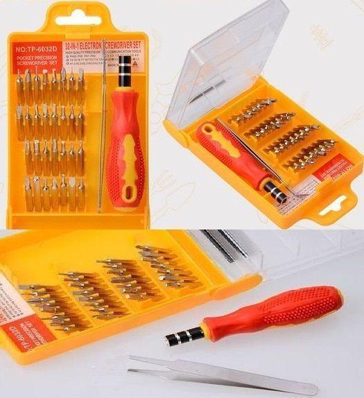 Набір викруток інструментів 32 в 1, для ремонту телефонів і електроніки, фото 1