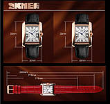 Наручний жіночий годинник Skmei 1085 Spring (Чорний), фото 4