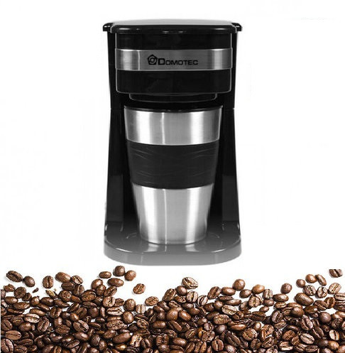 Кавоварка Domotec з термостаканом 700W, фото 1