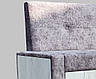 Прямий диван Титан (ЛДСП Дуб Крафт Білий, бузковий, 156х64 см) Lion, фото 3