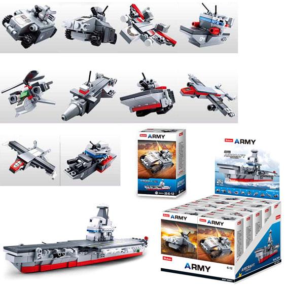 Конструктор армія, військова техніка, від 32 деталей SLUBAN M38-B0661, фото 1