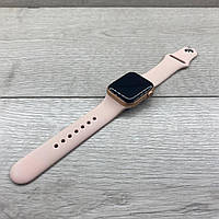 BU Apple Watch 6 40mm, Gold/Almn Case, Deep Navy Sport Band