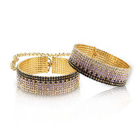 Наручники-браслети з кристалами Rianne S: Diamond Cuffs, подарункова упаковка