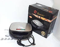 Бутербродниця гриль 4в1 Domotec, фото 2