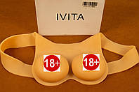 Искусственная реалистичная силиконовая грудь IVITA 1200g