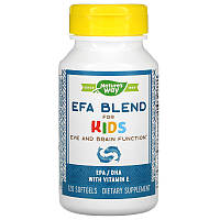 Рыбий жир с витамином Е для детей Nature's Way "EFA Blend for Children" 580 мг (120 гелевых капсул)