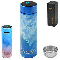 Термос з індикатором температури 450мл, фото 2