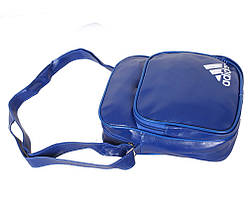 Спортивна сумка зі штучної шкіри sport303598 синя, фото 4