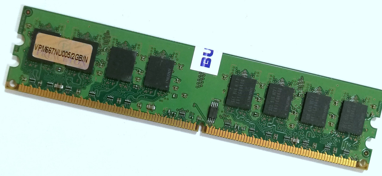 Оперативна пам'ять Princeton DDR2 2Gb 667MHz 2Rx8 PC2 5300U CL5 Б/В MIX