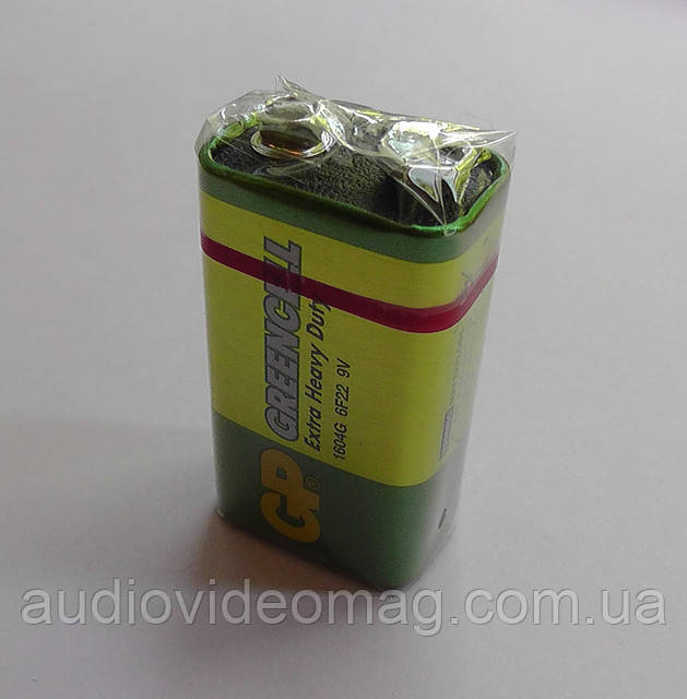 Батарейка GP 6F22 9V вольт по типу Крона