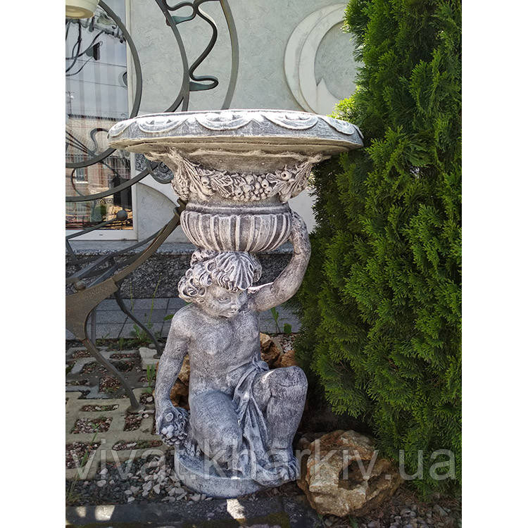 Скульптура "Мальчик с вазой" - фото 3 - id-p1444218864