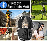 Електронні навушники Zohan тактичні протишумні навушники Bluetooth, фото 6