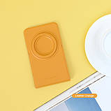 Магнітна підставка Nillkin для MagSafe (SnapBase Magnetic Stand) Leather Orange, фото 4
