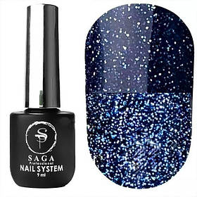 Гель-лак Saga Fiery Gel No27 (індіго, світловідбивний) 9 мл