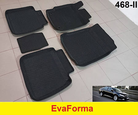 3D килимки EvaForma на Toyota Camry V50/55 '11-14, килимки ЕВА, фото 2