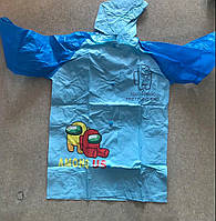 Детский дождевик-плащ для мадьчиков AMONG US, размер XS, S, M, L